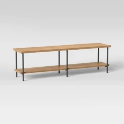 Wood And Metal TV Stand For TVs Up To 60" - Room Essentials™ -Default Template 1 GUEST 008e6b5f 4d43 465d 8784 80c8ca30ed60