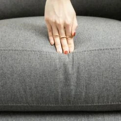 HOMCOM Recliner Sofa Couch With Easy Pull Handles And Adjustable Footrest, 3 Seater Sofa Modern Couch, Gray -Default Template 1 GUEST 01285fca bf0d 4ab6 9636 ed4f6bbd7658