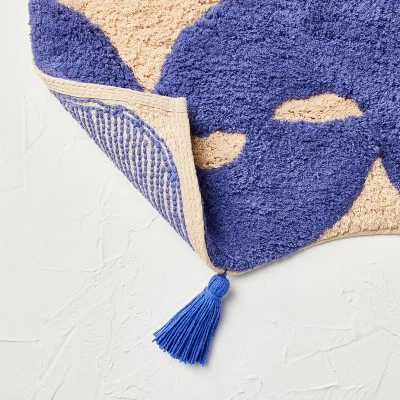 Concentric Wave Blue Bath Rug Blue - Opalhouse™ Designed With Jungalow™ 2 Concentric Wave Blue Bath Rug Blue - Opalhouse™ Designed With Jungalow™ - Image 2