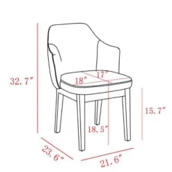Kinston Curved Back Upholstered Dining Chair - Threshold™ -Default Template 1 GUEST 04c47342 90c1 4c6b 937d 99e62b2ec17f