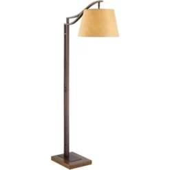 Franklin Iron Works Rustic Farmhouse Arc Floor Lamp With USB Port 60" Tall Bronze Downbridge Faux Leather Empire Shade For Living Room Reading Bedroom 14 Franklin Iron Works Rustic Farmhouse Arc Floor Lamp With USB Port 60" Tall Bronze Downbridge Faux Leather Empire Shade For Living Room Reading Bedroom -Default Template 1 GUEST 051687dc fb93 46fb 83cc 2163974cc378