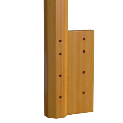 Full/Queen Oak Tree Headboard With Frame Included Natural - Hillsdale Furniture 8 Full/Queen Oak Tree Headboard With Frame Included Natural - Hillsdale Furniture - Image 8