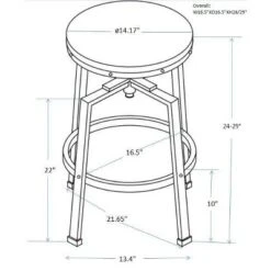 Lewiston Adjustable Swivel Barstool - Threshold 10 Lewiston Adjustable Swivel Barstool - Threshold -Default Template 1 GUEST 08a4a797 b4f3 4d78 98f5 a28987c45647