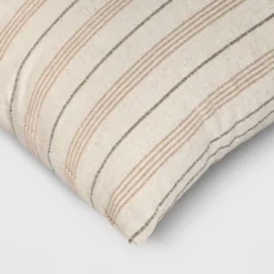 Cotton Flax Woven Striped Square Throw Pillow - Threshold™ -Default Template 1 GUEST 08c83243 712a 4977 937c c04fac6ebbef