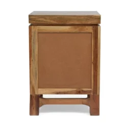 Wadley Boho Handcrafted Acacia Wood Nightstand Natural - Christopher Knight Home -Default Template 1 GUEST 0fcf1ab6 8a7e 4874 8993 3b5a2d63994d