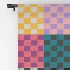 Schatzi Brown Alice Check Multi 84" X 50" Single Panel Blackout Window Curtain - Deny Designs 6 Schatzi Brown Alice Check Multi 84" X 50" Single Panel Blackout Window Curtain - Deny Designs -Default Template 1 GUEST 0fe0bc9a 4b6a 4a8d aae1 896350a3c4c3