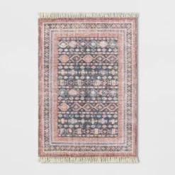 Alexandra Floral Printed Border Persian Rug Blush - Opalhouse™ -Default Template 1 GUEST 13831d26 e9c0 4d66 95de 449574be25e7