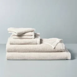 Microstripe Terry Cotton Bath Linens Taupe - Hearth & Hand™ With Magnolia -Default Template 1 GUEST 13e9335a de88 40ad 9488 747fe536691a