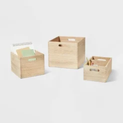 3 Compartment Light Wood Crate Natural - Brightroom™ -Default Template 1 GUEST 1433e760 ccd4 4d74 8b8b fdcc848f7469