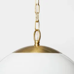 Milk Glass Ceiling Pendant Brass - Threshold™ Designed With Studio McGee -Default Template 1 GUEST 183bf4cf 1e46 4f50 816a 5abef6058a88