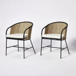 2pc Westcliff Seagrass Dining Chairs - Threshold™ Designed With Studio McGee -Default Template 1 GUEST 1a2c5a36 ead8 4159 ba47 2d514011b1c4