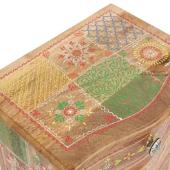 Ailey Handcrafted Boho Mango Wood 3 Drawer Nightstand Natural - Christopher Knight Home -Default Template 1 GUEST 1b24fd0e 3e0c 4fca bc0a f42a5ee19376