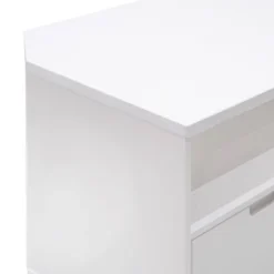 Cara Mid-Century Modern 3 Drawer Corner TV Stand For TVs Up To 58" - Saracina Home -Default Template 1 GUEST 1db165e7 1371 42c2 8c66 4783766233cd