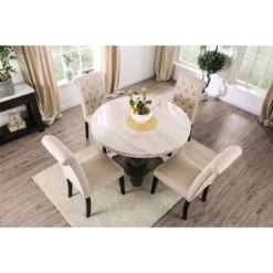 Buckley Round Dining Table White/Black - HOMES: Inside + Out 15 Buckley Round Dining Table White/Black - HOMES: Inside + Out -Default Template 1 GUEST 1eaec16e a22c 4046 aa25 778fad2ef351