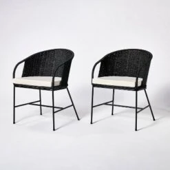 2pc Westcliff Seagrass Dining Chairs - Threshold™ Designed With Studio McGee -Default Template 1 GUEST 1ef013bb 4ce3 40b0 b848 cfeb6771829e