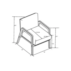 Upholstered Wood Framed Accent Arm Chair - Hearth & Hand™ With Magnolia -Default Template 1 GUEST 20d7cc37 15c5 4d84 9cd3 409177928f58