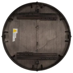 5 PCS Round Wood Extendable Dining Table Set With 4 Upholstered Dining Chairs-ModernLuxe -Default Template 1 GUEST 212f37de 605d 4387 bf12 e25a3f8f8e3e