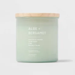 Glass Jar Aloe And Bergamot Candle Green - Threshold™ 9 Glass Jar Aloe And Bergamot Candle Green - Threshold™ -Default Template 1 GUEST 23074d7e 9ef7 4b72 9dc1 dd317763a2a6