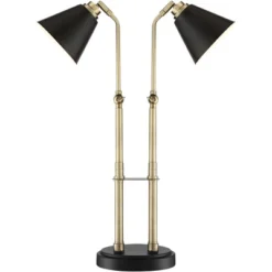 Possini Euro Design Sentry Modern Mid Century Desk Lamp 23" High Black Brass With USB Charging Port LED Adjustable Cone Shade For Bedroom Living Room 14 Possini Euro Design Sentry Modern Mid Century Desk Lamp 23" High Black Brass With USB Charging Port LED Adjustable Cone Shade For Bedroom Living Room -Default Template 1 GUEST 23a902e2 1768 4a21 b4e8 f727be00628c