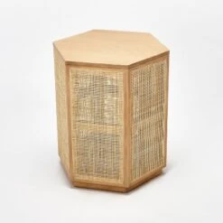 Lomita Rattan Accent Table Natural - Threshold™ Designed With Studio McGee -Default Template 1 GUEST 27815fad d8ad 4f13 8215 939a58baf0a2