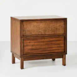 Wood & Cane Transitional Nightstand - Hearth & Hand™ With Magnolia 19 Wood & Cane Transitional Nightstand - Hearth & Hand™ With Magnolia -Default Template 1 GUEST 27e1b45f d228 494b a9ec 75b5bcedc7f2