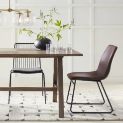 Bowden Faux Leather Dining Chairs - Threshold™ 11 Bowden Faux Leather Dining Chairs - Threshold™ -Default Template 1 GUEST 282deedc 06c1 4d46 b2fb 2fd8f54c5245 1