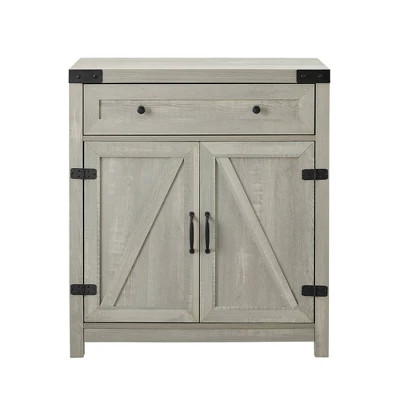Clarabelle Rustic Farmhouse Barn Door Accent Cabinet - Saracina Home 14 Clarabelle Rustic Farmhouse Barn Door Accent Cabinet - Saracina Home - Image 14