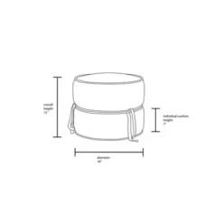 Olivia Round Pouf Rust - Opalhouse™ Designed With Jungalow™ -Default Template 1 GUEST 2dec2442 055a 49e6 a91f e3a92174e078