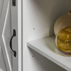 Transitional Sliding Barndoor Highboy TV Stand For TVs Up To 58" - Saracina Home -Default Template 1 GUEST 2ec80a84 9305 4427 a645 b2081089efba