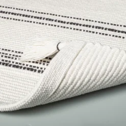 Tonal Stripes Bath Rug Sour Cream/Railroad Gray - Hearth & Hand™ With Magnolia 5 Tonal Stripes Bath Rug Sour Cream/Railroad Gray - Hearth & Hand™ With Magnolia -Default Template 1 GUEST 2f18d171 85d9 4317 8172 0e2d70fef955