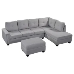 108" Reversible L-Shape Sectional Sofa Couch With Storage Ottoman-ModernLuxe -Default Template 1 GUEST 3035f666 1fcd 484c 8f89 77d780d2d56c