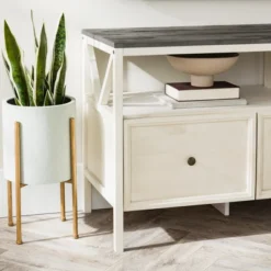 Farmhouse 3 Drawer Wood TV Stand For TVs Up To 65" - Saracina Home 36 Farmhouse 3 Drawer Wood TV Stand For TVs Up To 65" - Saracina Home -Default Template 1 GUEST 31eff10a 5528 4bba 98ac 4d2069368764