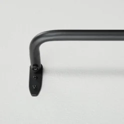 French Return Curtain Rod Matte Black - Hearth & Hand™ With Magnolia -Decor Home GUEST 322942d4 86c2 4c85 b4c3 86878fb7b8b0