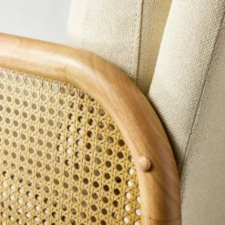 Cane Accent Chair Cream - Threshold™ Designed With Studio McGee -Decor Home GUEST 336bfc93 13d0 4992 9054 bb933f4f81df
