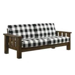 Jovie Gingham Rustic Sofa - HOMES: Inside + Out -Default Template 1 GUEST 3395486d aa46 4a1a a252 72838a93d30e