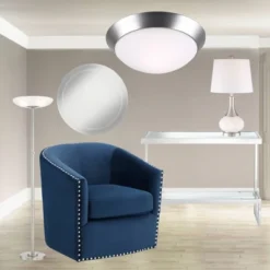 Possini Euro Design Meridian Light Blaster Modern Torchiere Floor Lamp 72" Tall Brushed Nickel LED Frosted Glass Shade For Living Room Bedroom Office -Default Template 1 GUEST 372d3ad7 3758 4881 aa78 02d2c36a0cf0