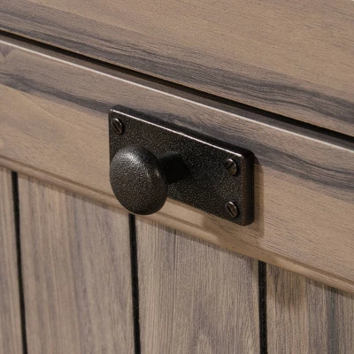 2 Drawer Costa Lateral File Cabinet Walnut - Sauder 3 2 Drawer Costa Lateral File Cabinet Walnut - Sauder - Image 3