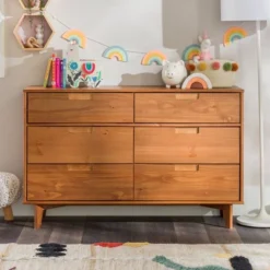 Mid-Century Modern Groove Wood 6 Drawer Dresser - Saracina Home 35 Mid-Century Modern Groove Wood 6 Drawer Dresser - Saracina Home -Default Template 1 GUEST 3d447677 be9f 4732 b071 4ec0db1c971f