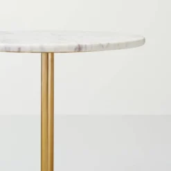 Marble Top Accent Side Table Brass/White - Hearth & Hand™ With Magnolia 7 Marble Top Accent Side Table Brass/White - Hearth & Hand™ With Magnolia -Default Template 1 GUEST 3e00fcf3 7209 4b47 b130 bc6360423e97