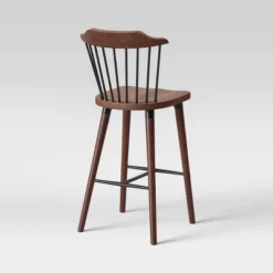Delway Curved Back Mixed Material Counter Height Barstool Walnut - Threshold™ 7 Delway Curved Back Mixed Material Counter Height Barstool Walnut - Threshold™ -Default Template 1 GUEST 3e53f265 ac14 41e9 bdd1 5f971bc1bb5a