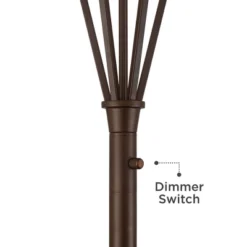 Franklin Iron Works Torchiere Floor Lamp LED 73" Tall Oil Rubbed Bronze Caged Frosted Glass Shade For Living Room Bedroom Office Uplight 10 Franklin Iron Works Torchiere Floor Lamp LED 73" Tall Oil Rubbed Bronze Caged Frosted Glass Shade For Living Room Bedroom Office Uplight -Default Template 1 GUEST 3fb6430e 3f8d 4242 bcde 2c2fa58cda4e