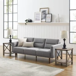 Set Of 2 Sophie Rustic Farmhouse X Frame Side Tables - Saracina Home -Default Template 1 GUEST 43e98224 dc95 406b 9b2a 49942d8153d0