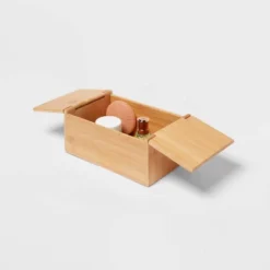 6" X 9" X 4" Rectangular Hinge Lid Bamboo Countertop Organizer - Brightroom™ -Default Template 1 GUEST 448d43d4 ccde 4178 8ab1 21a8ac437e38