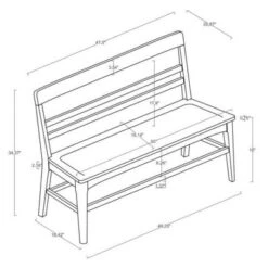 Wood Ladder Back Bench - Hearth & Hand™ With Magnolia -Default Template 1 GUEST 46efa1ae da8d 491f b419 88f9c667e10a