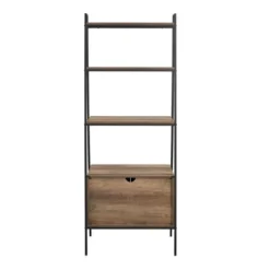 72" Open Shelf And Closed Storage Cabinet Ladder Bookcase - Saracina Home 15 72" Open Shelf And Closed Storage Cabinet Ladder Bookcase - Saracina Home -Decor Home GUEST 48b42602 a941 4f60 80c3 bd3ce1969bfa