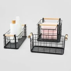 Wire Natural Wood Handles Milk Crate - Brightroom™ -Default Template 1 GUEST 4a155be8 99e8 4d0e bd95 eeeb004429f9
