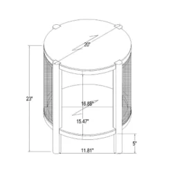 Portola Hills Woven Accent Table - Threshold™ Designed With Studio McGee -Default Template 1 GUEST 4adf35f8 0ed1 4393 b30c c5682441d8d8