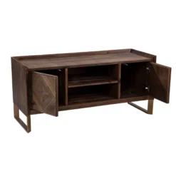 Glacerad Reclaimed Wood Media Console For TVs Upto 50" Brown - Aiden Lane -Default Template 1 GUEST 4bd16b9b 7878 4b86 840d 8ad0879c2604