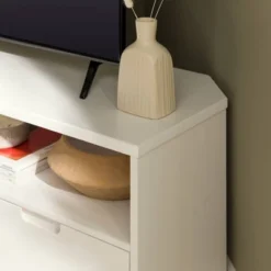 Cara Mid-Century Modern 3 Drawer Corner TV Stand For TVs Up To 58" - Saracina Home -Default Template 1 GUEST 4d460d9d e580 44a2 a814 3c51012cc883