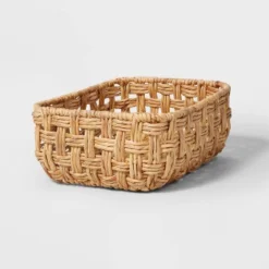 Rectangular Twisted Open Checkered Weave Basket - Brightroom™ -Default Template 1 GUEST 514258d4 7e89 434a bb0b bbdf991578bf